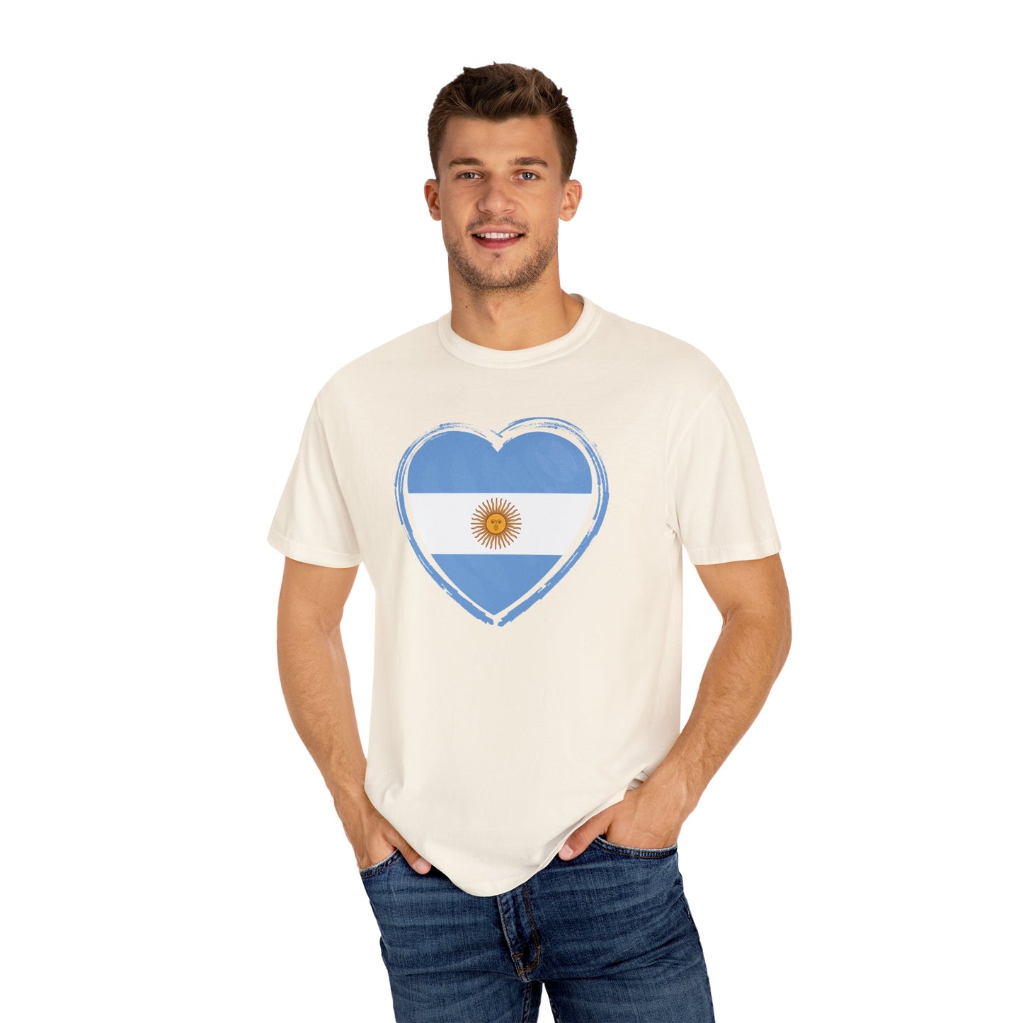 Corazon de Argentina Remera