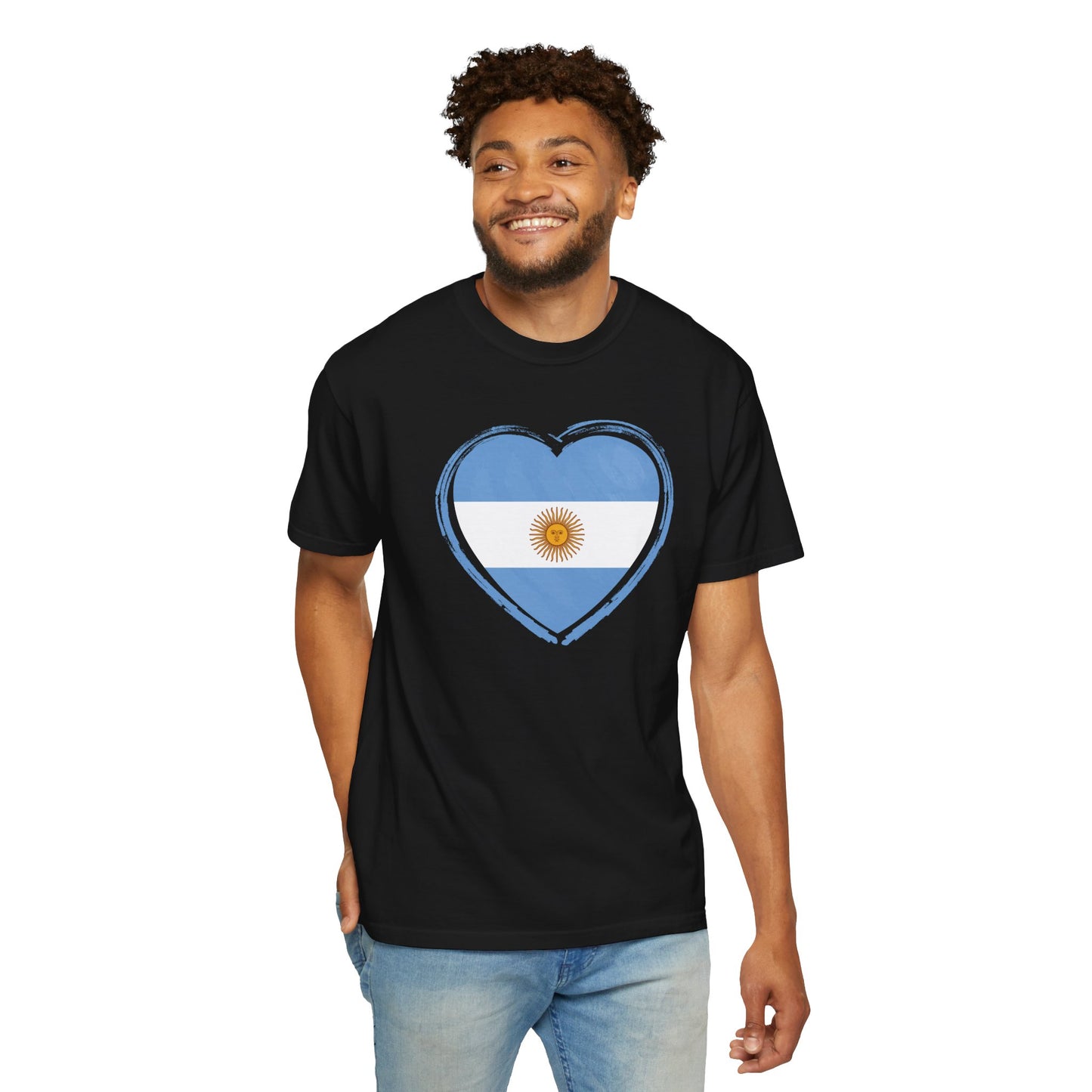 Corazon de Argentina Remera
