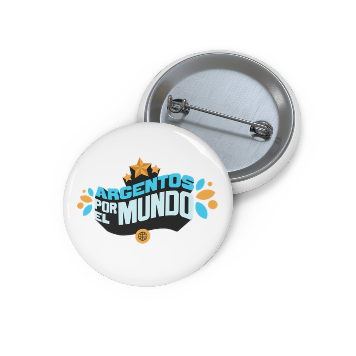 Argentos Por El Mundo Pin Buttons