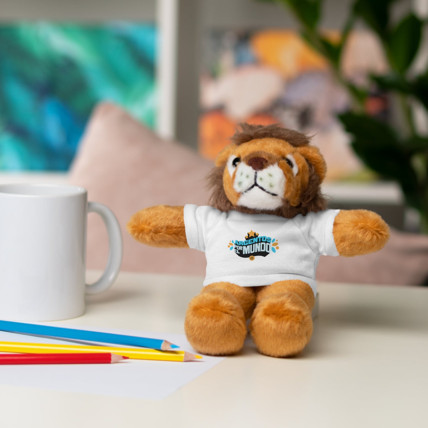 Argentos Por El Mundo Stuffed Animals with Tee