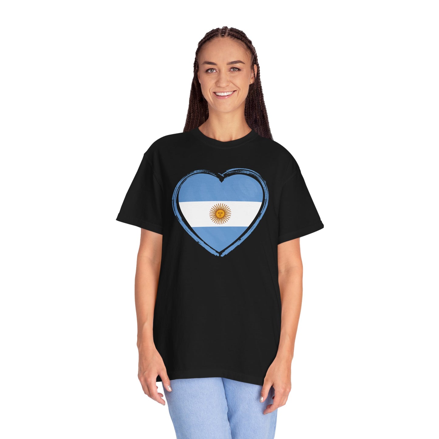 Corazon de Argentina Remera