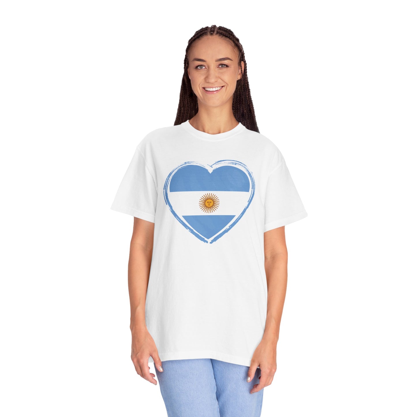 Corazon de Argentina Remera