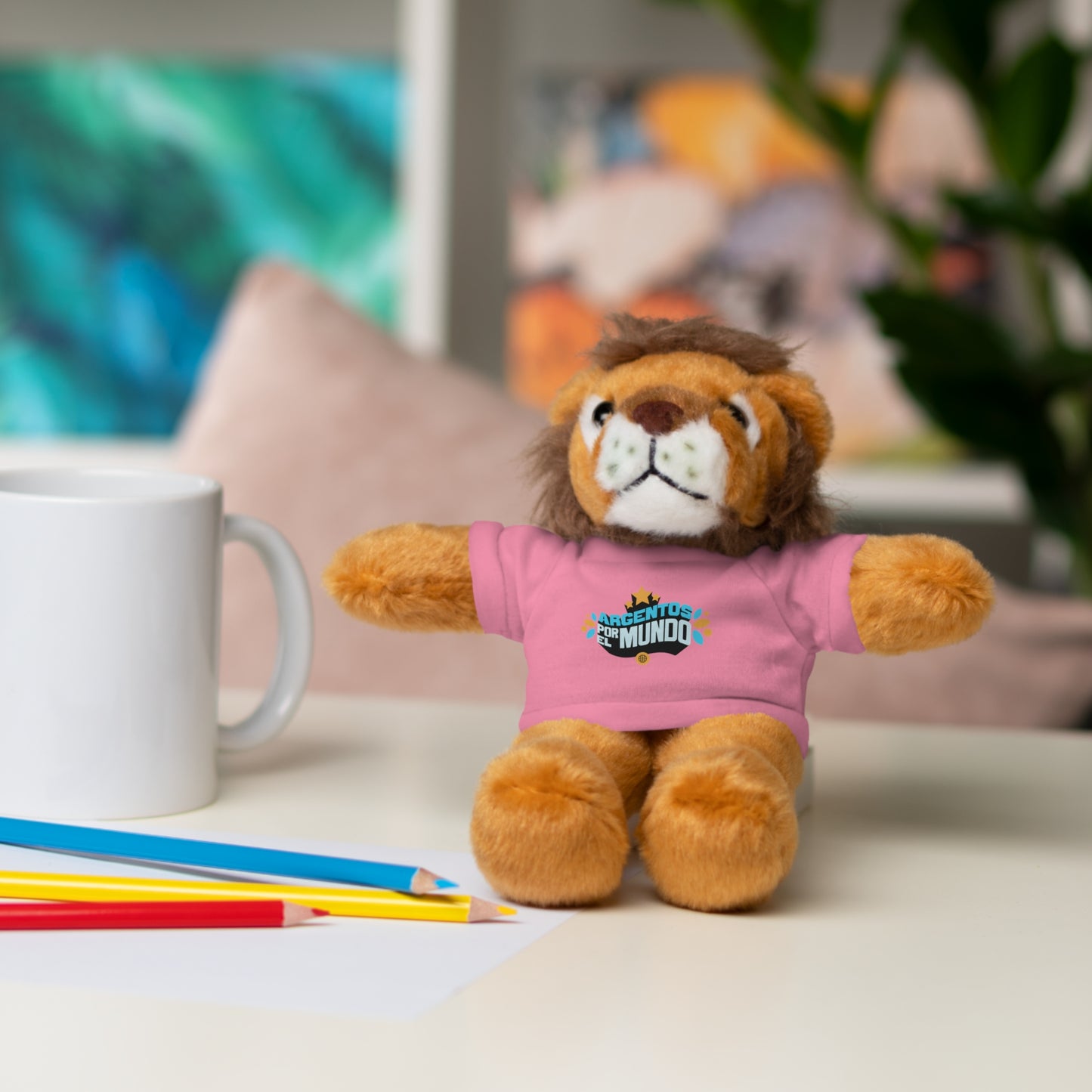 Argentos Por El Mundo Stuffed Animals with Tee