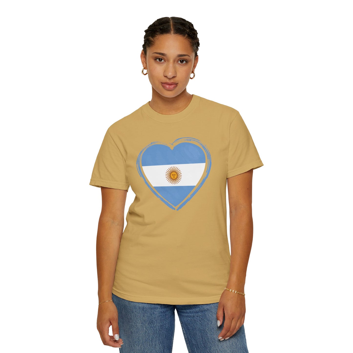 Corazon de Argentina Remera
