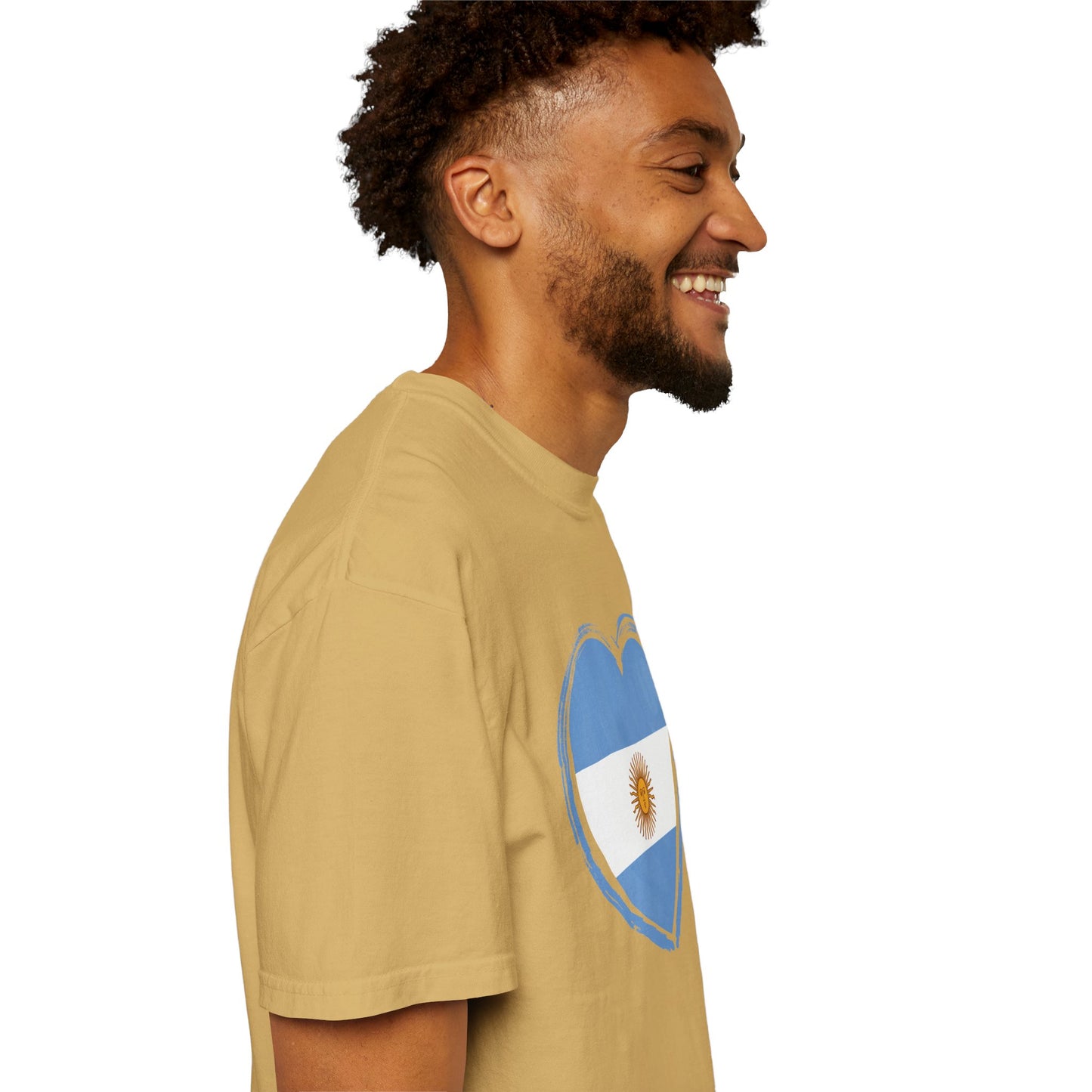 Corazon de Argentina Remera
