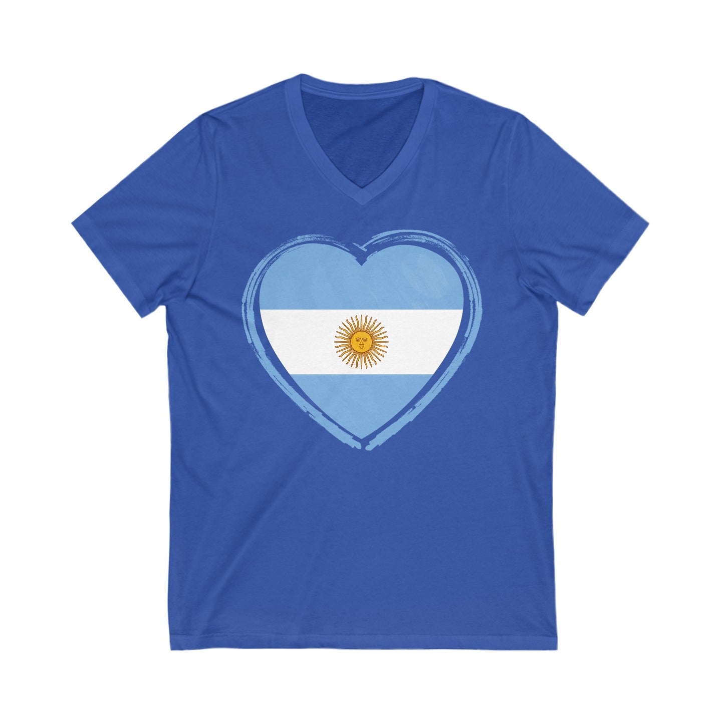 Corazon de Argentina V-Neck Remera