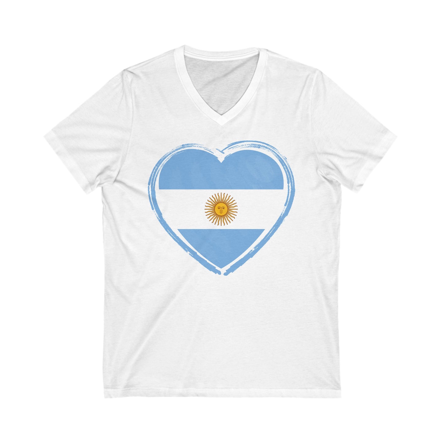 Corazon de Argentina V-Neck Remera