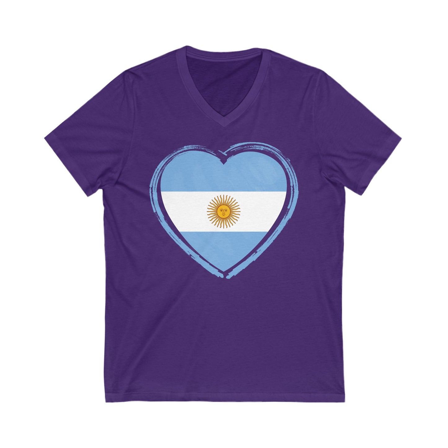 Corazon de Argentina V-Neck Remera