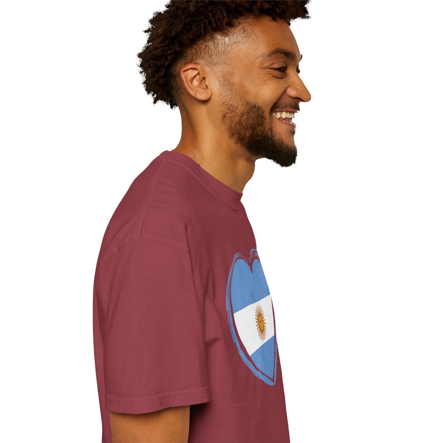 Corazon de Argentina Remera