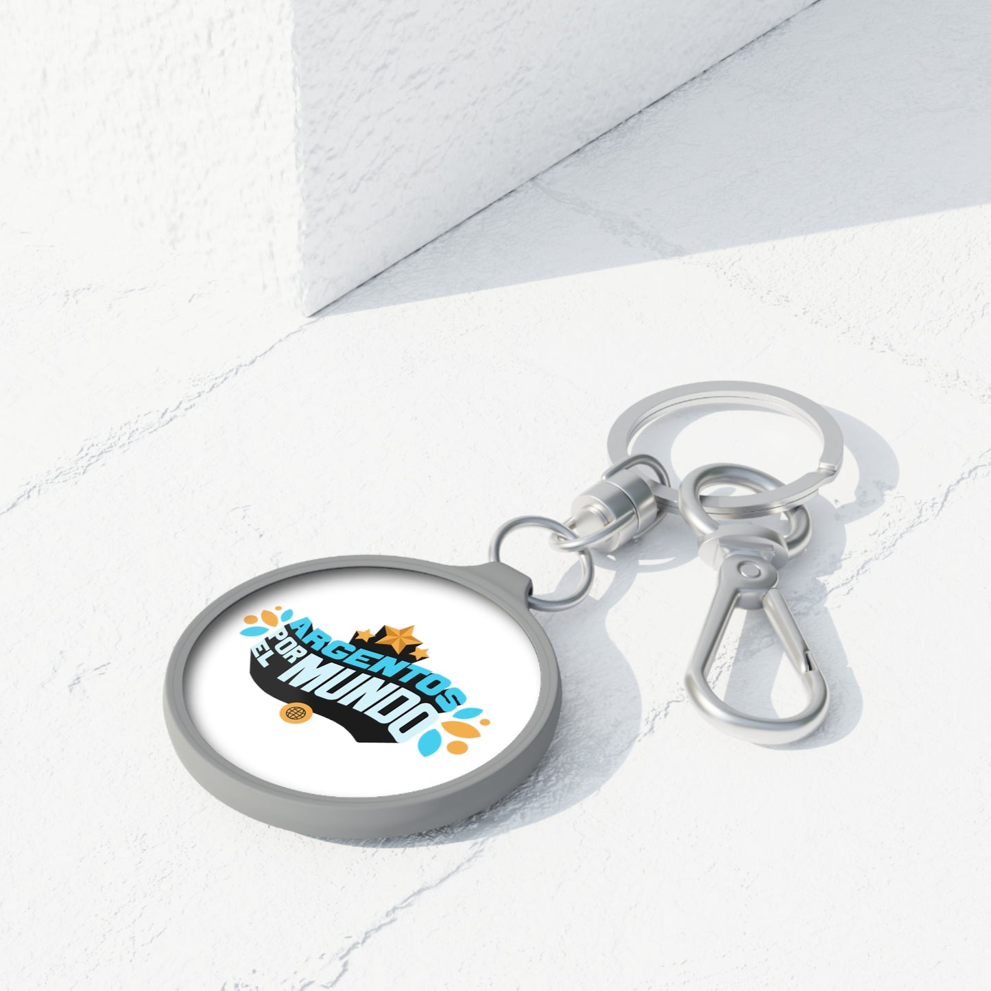 Argentos Por El Mundo Keyring Tag