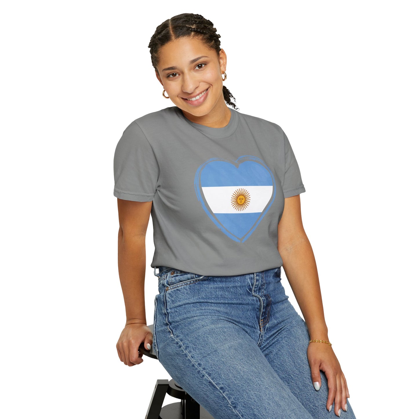 Corazon de Argentina Remera