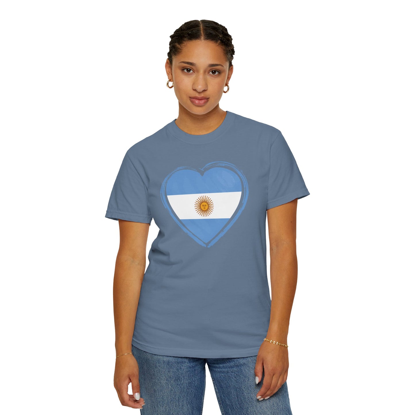 Corazon de Argentina Remera