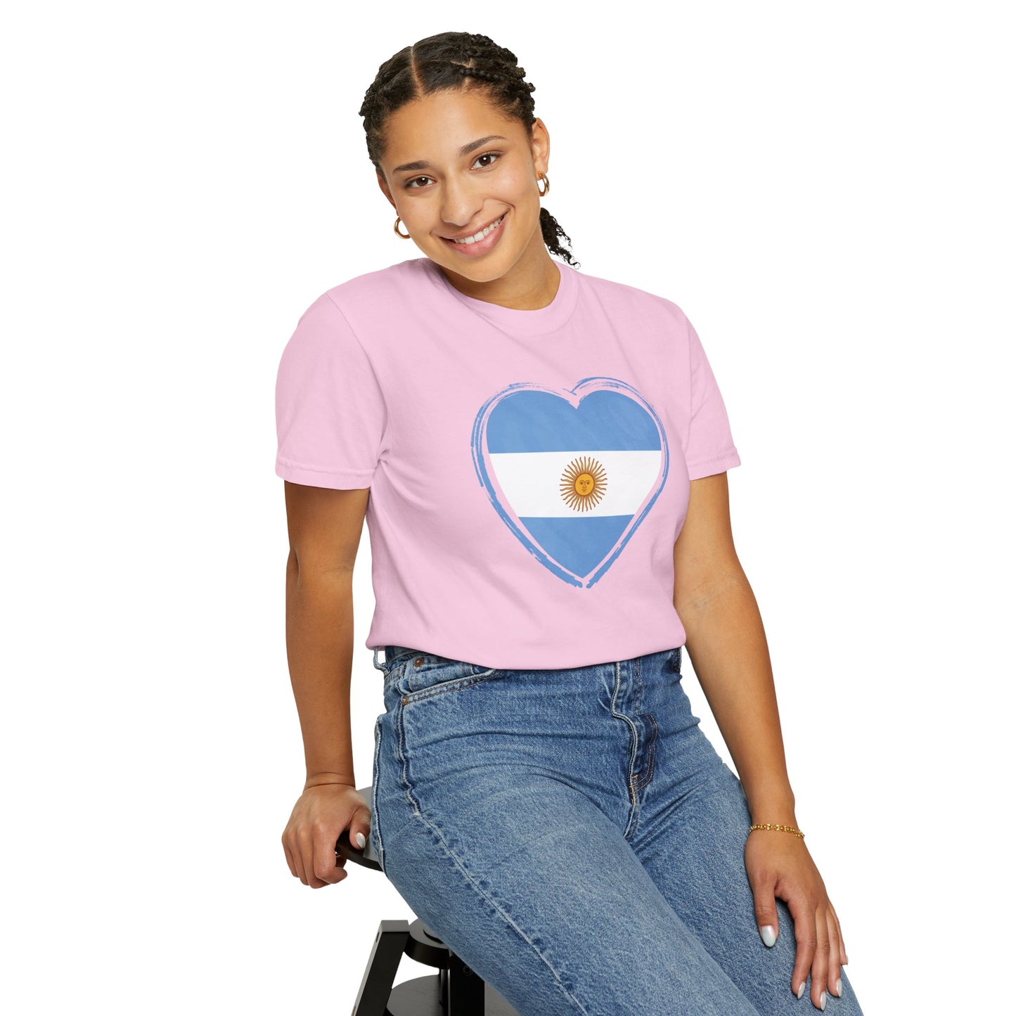 Corazon de Argentina Remera