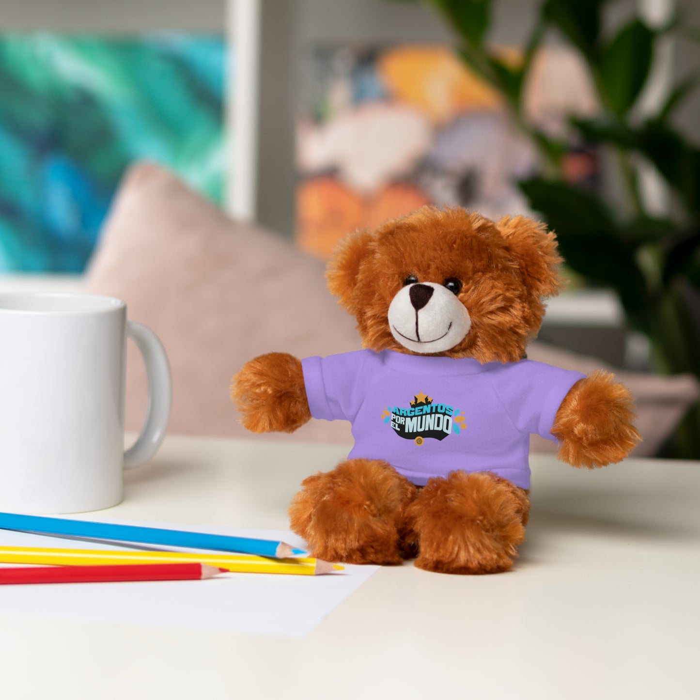 Argentos Por El Mundo Stuffed Animals with Tee