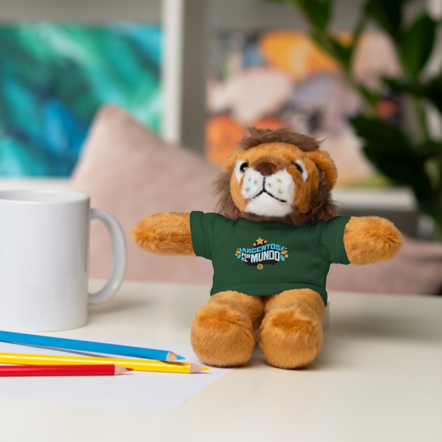 Argentos Por El Mundo Stuffed Animals with Tee