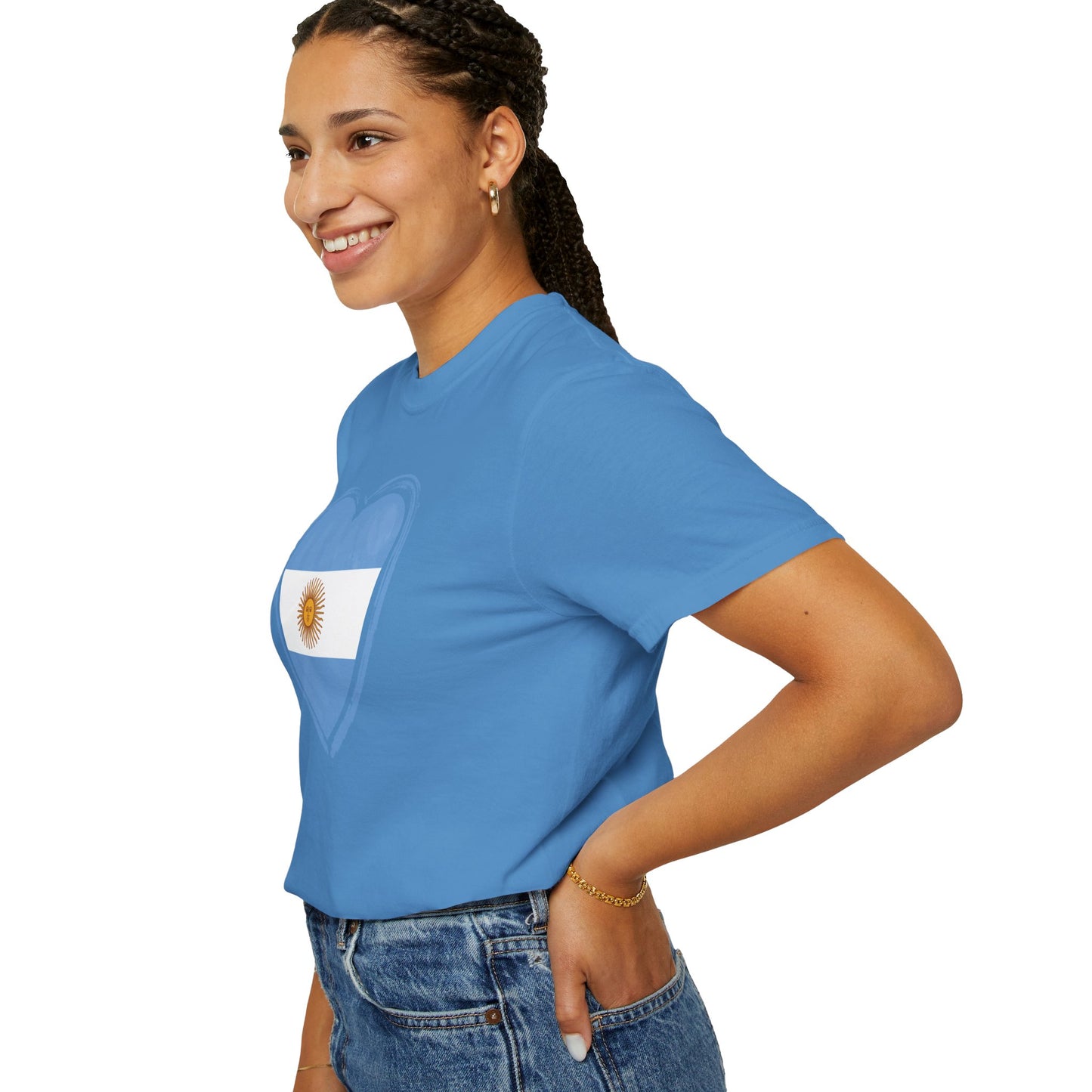 Corazon de Argentina Remera