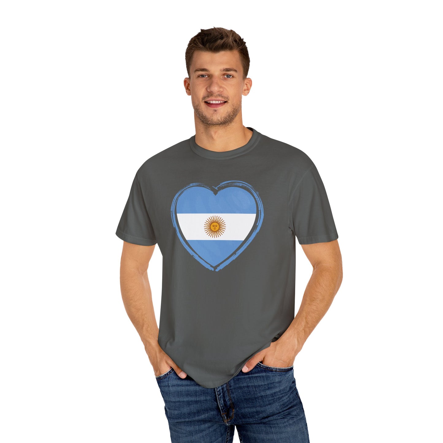 Corazon de Argentina Remera