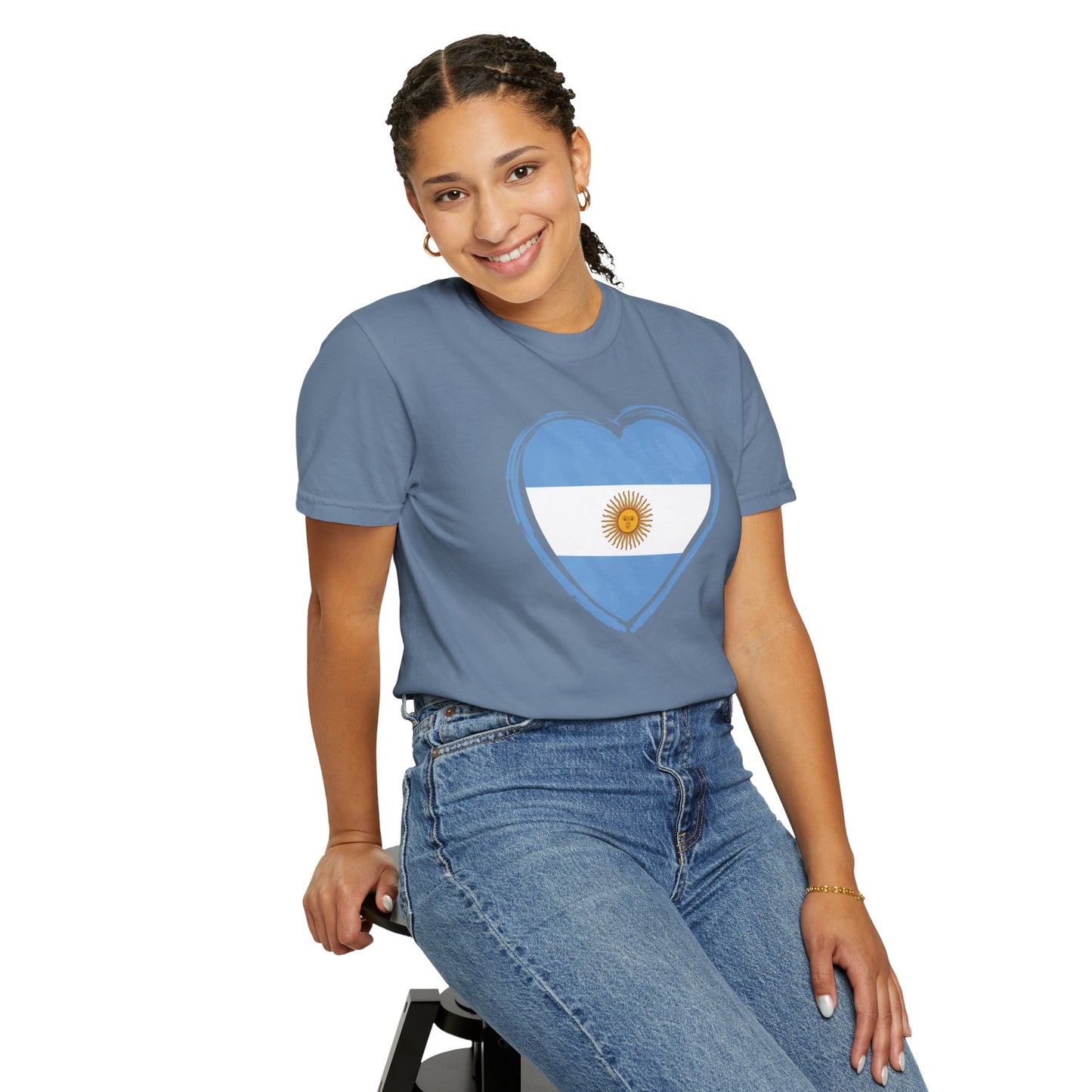 Corazon de Argentina Remera