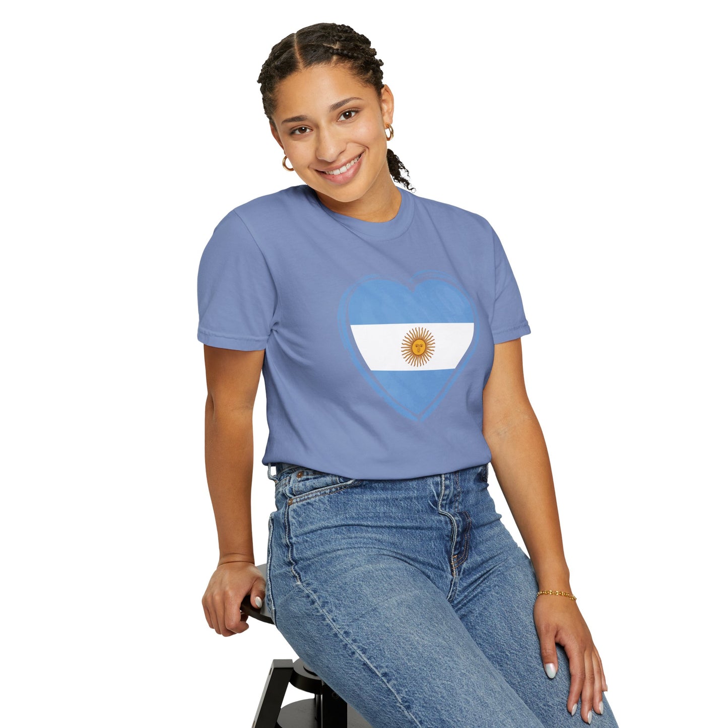 Corazon de Argentina Remera