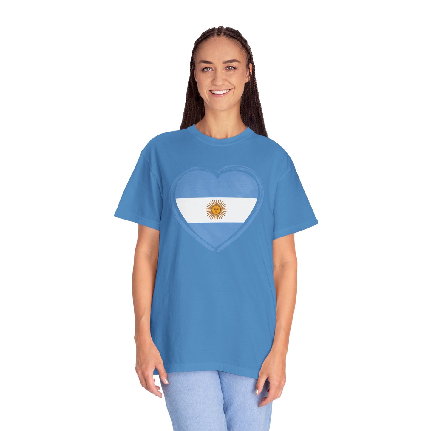 Corazon de Argentina Remera