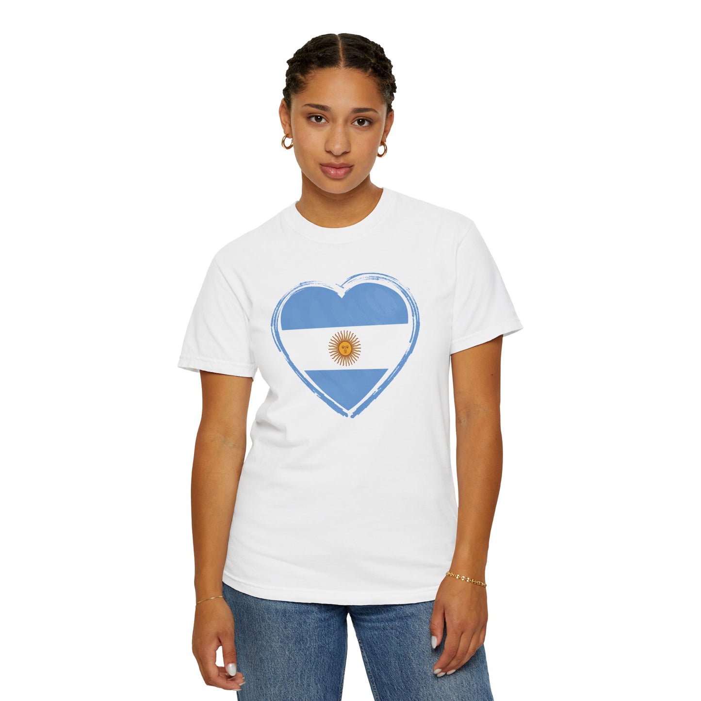 Corazon de Argentina Remera
