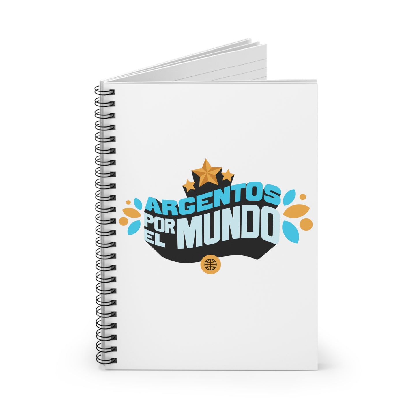 Argentos Por El Mundo Spiral Notebook - Ruled Line