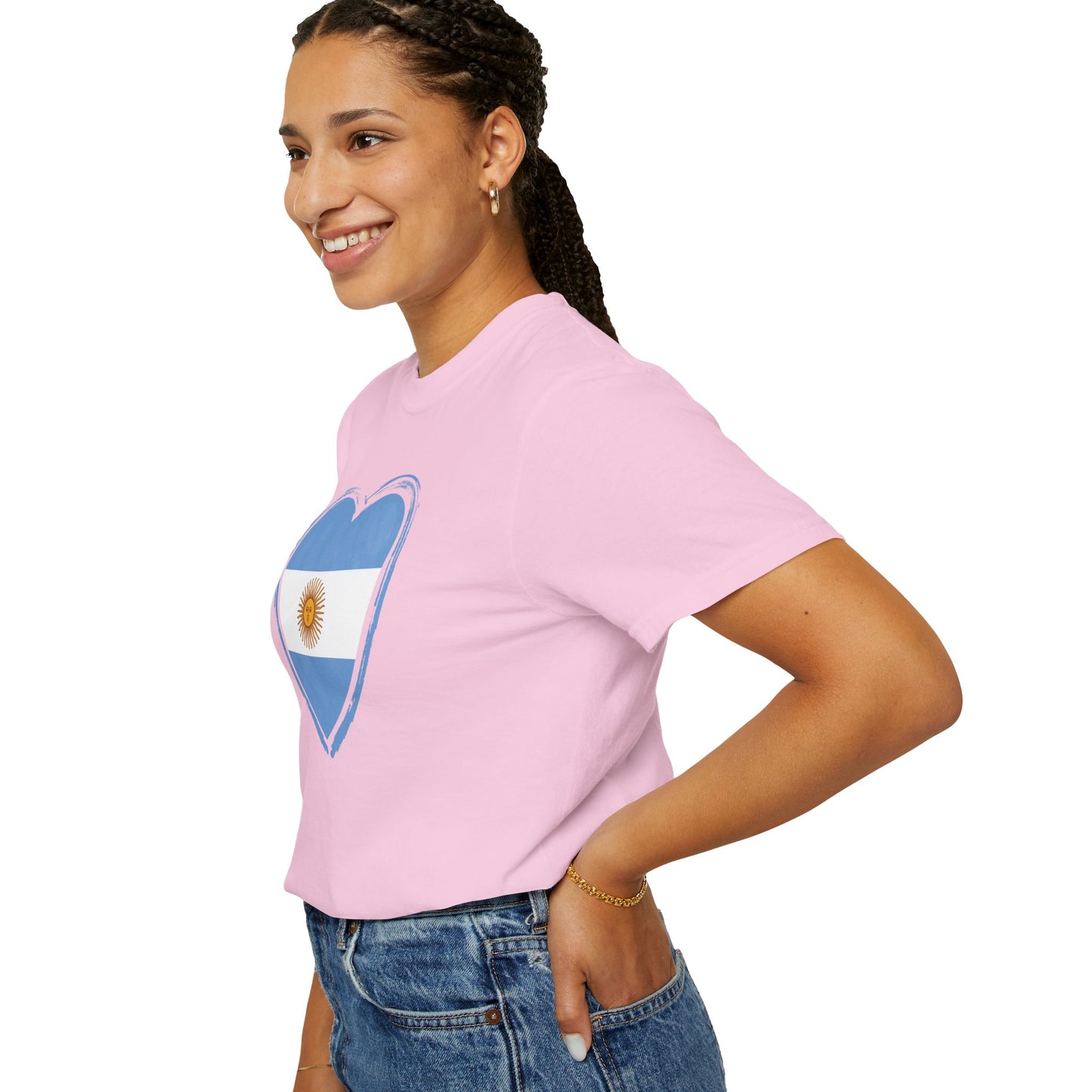 Corazon de Argentina Remera