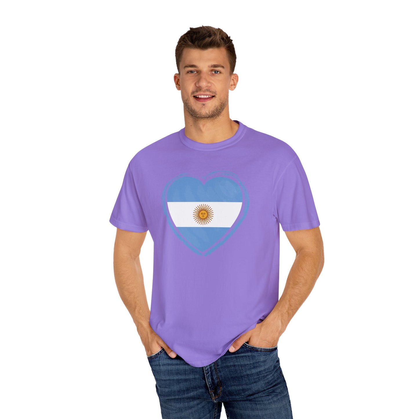 Corazon de Argentina Remera