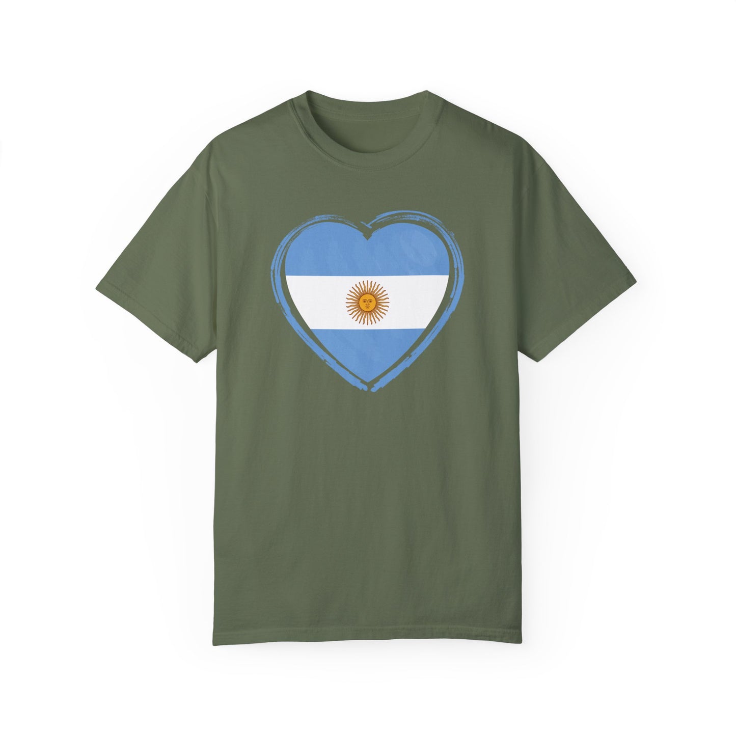 Corazon de Argentina Remera