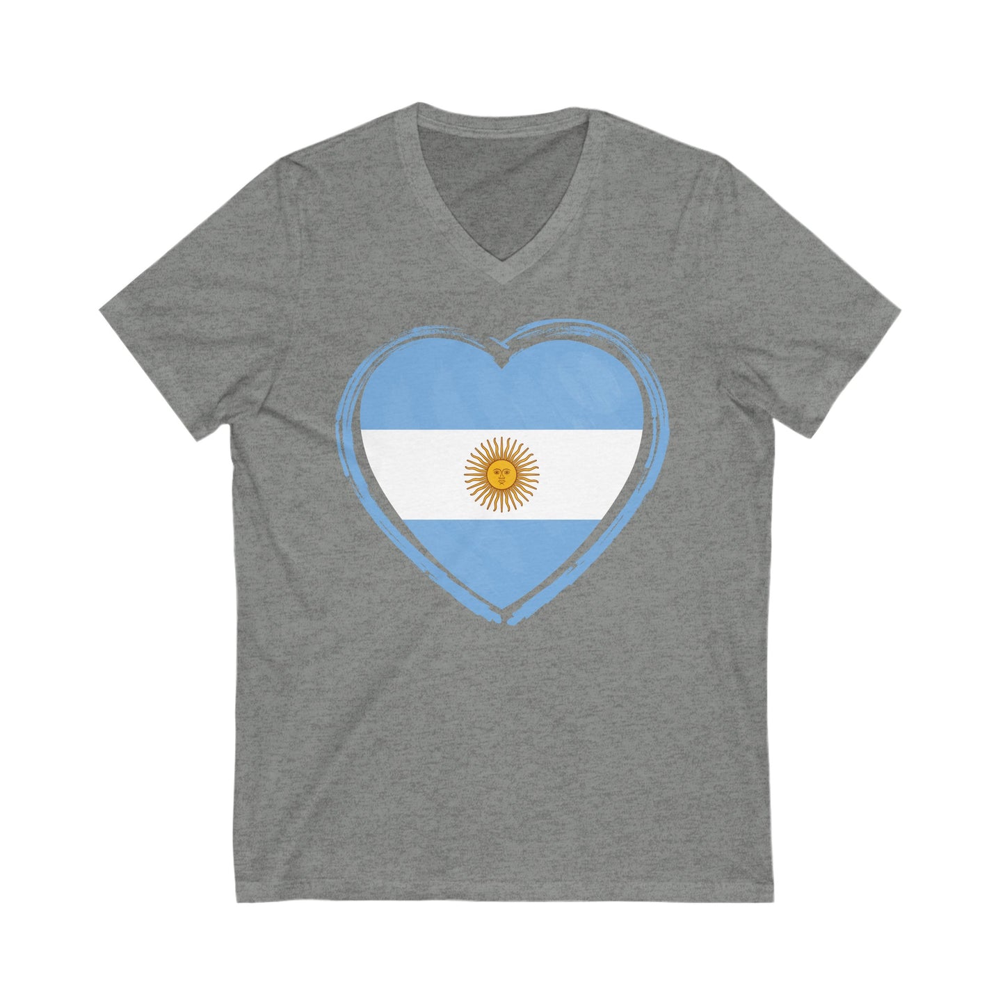 Corazon de Argentina V-Neck Remera