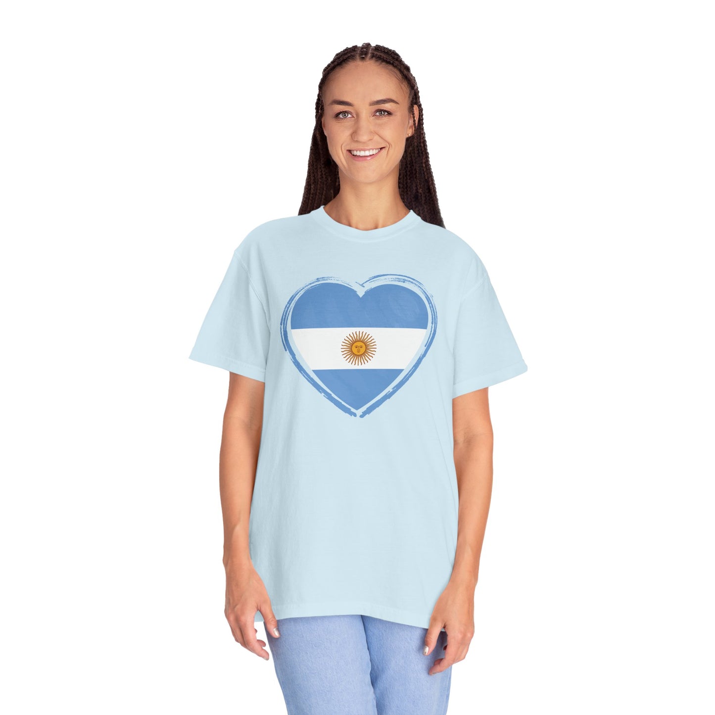 Corazon de Argentina Remera