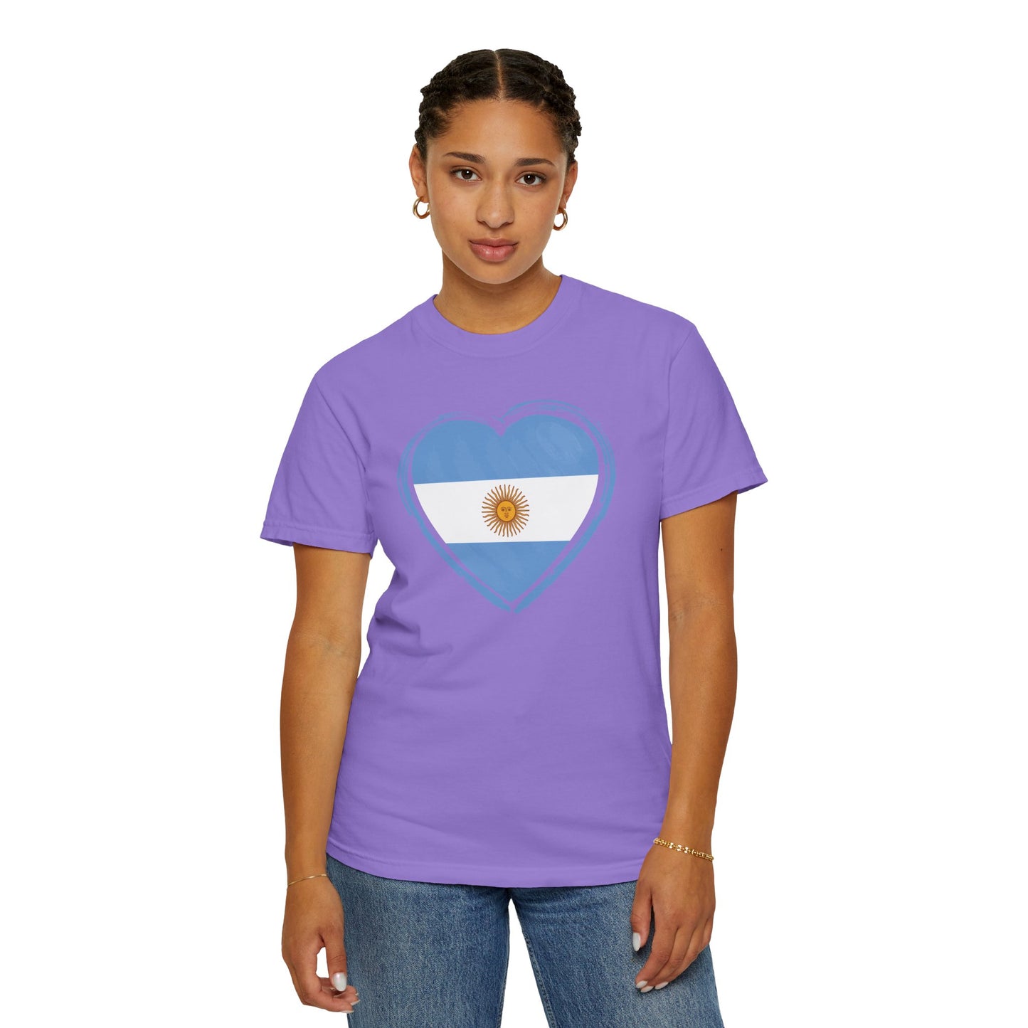 Corazon de Argentina Remera
