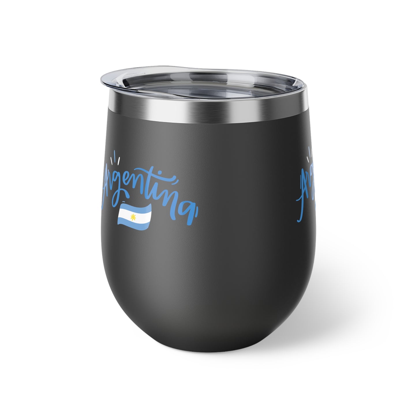 Argentina Bandera Copper Vacuum Insulated Cup, 12oz