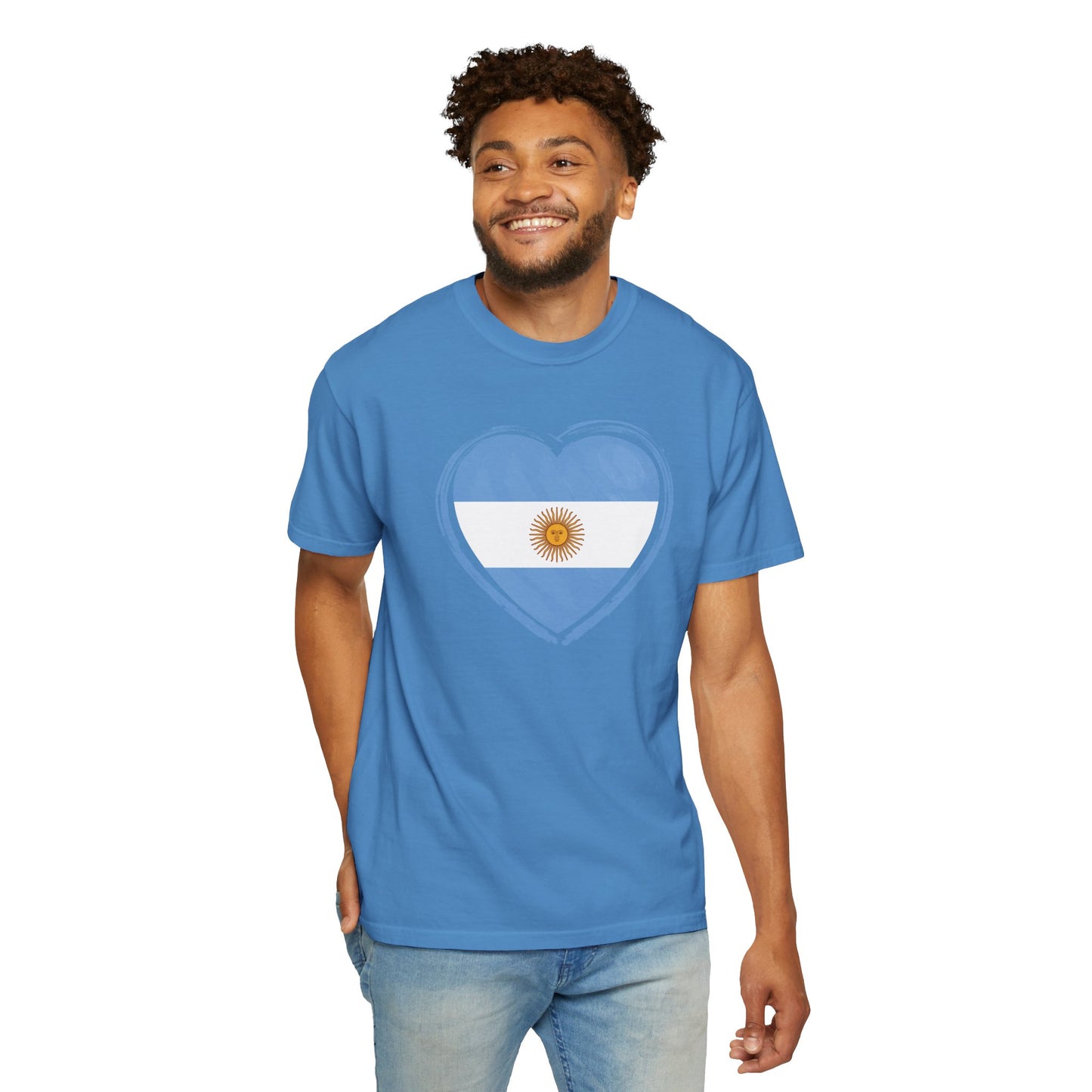 Corazon de Argentina Remera