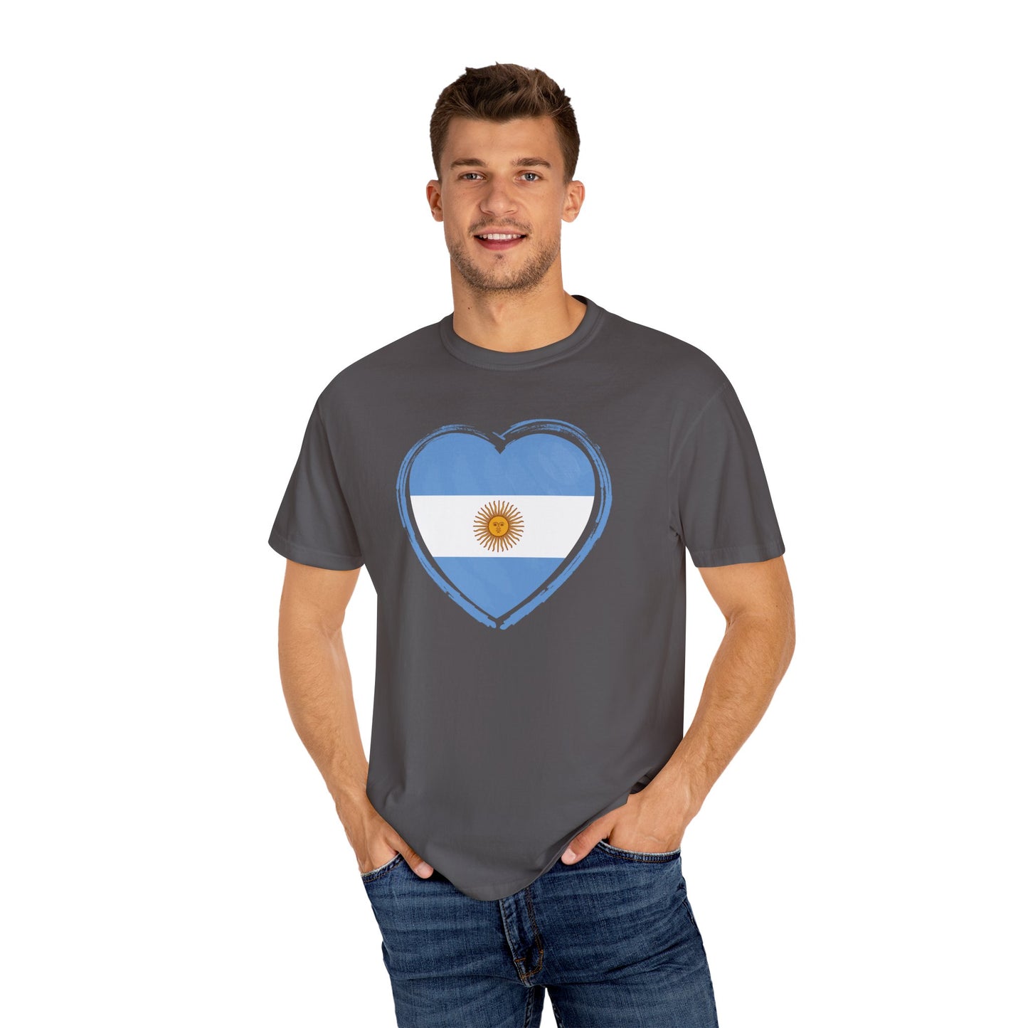 Corazon de Argentina Remera