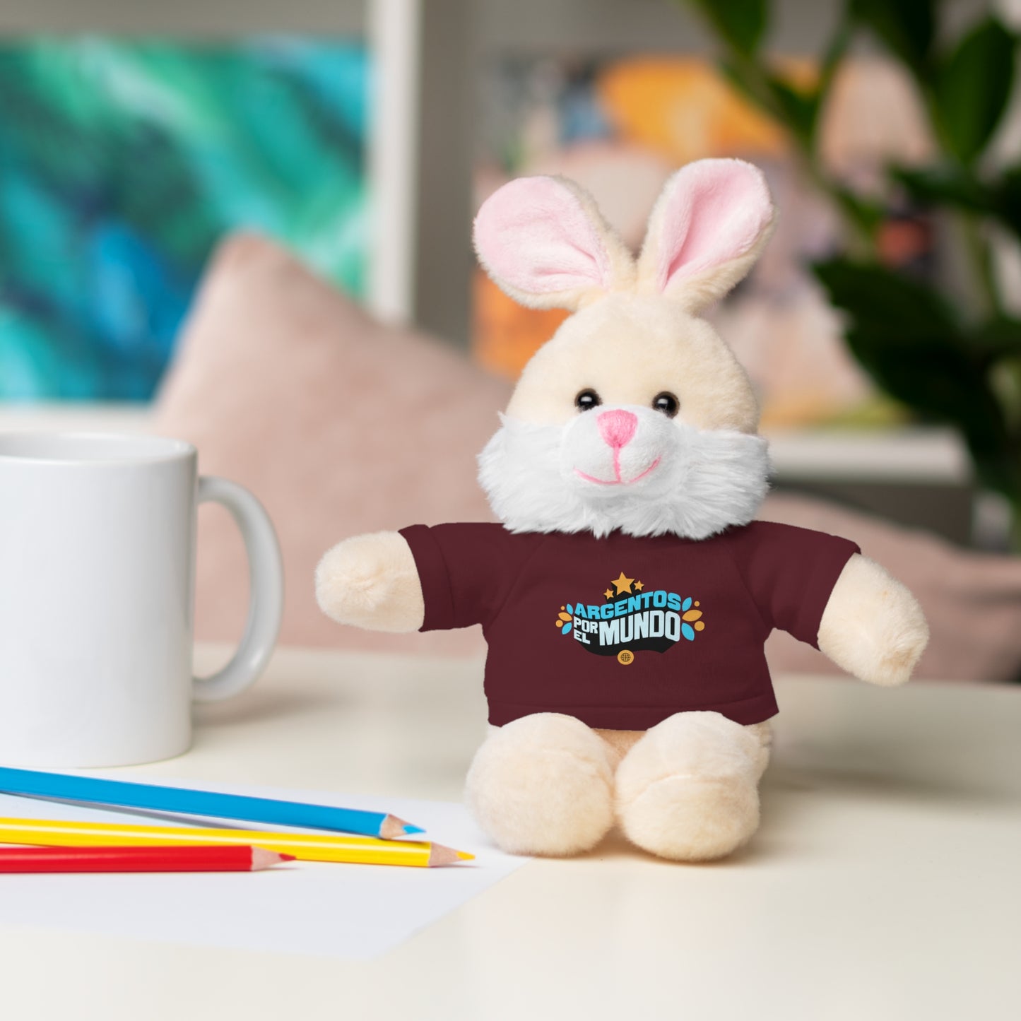 Argentos Por El Mundo Stuffed Animals with Tee