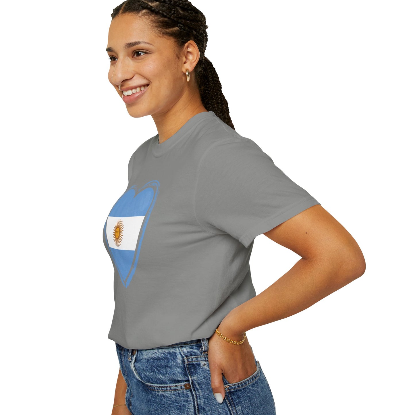 Corazon de Argentina Remera
