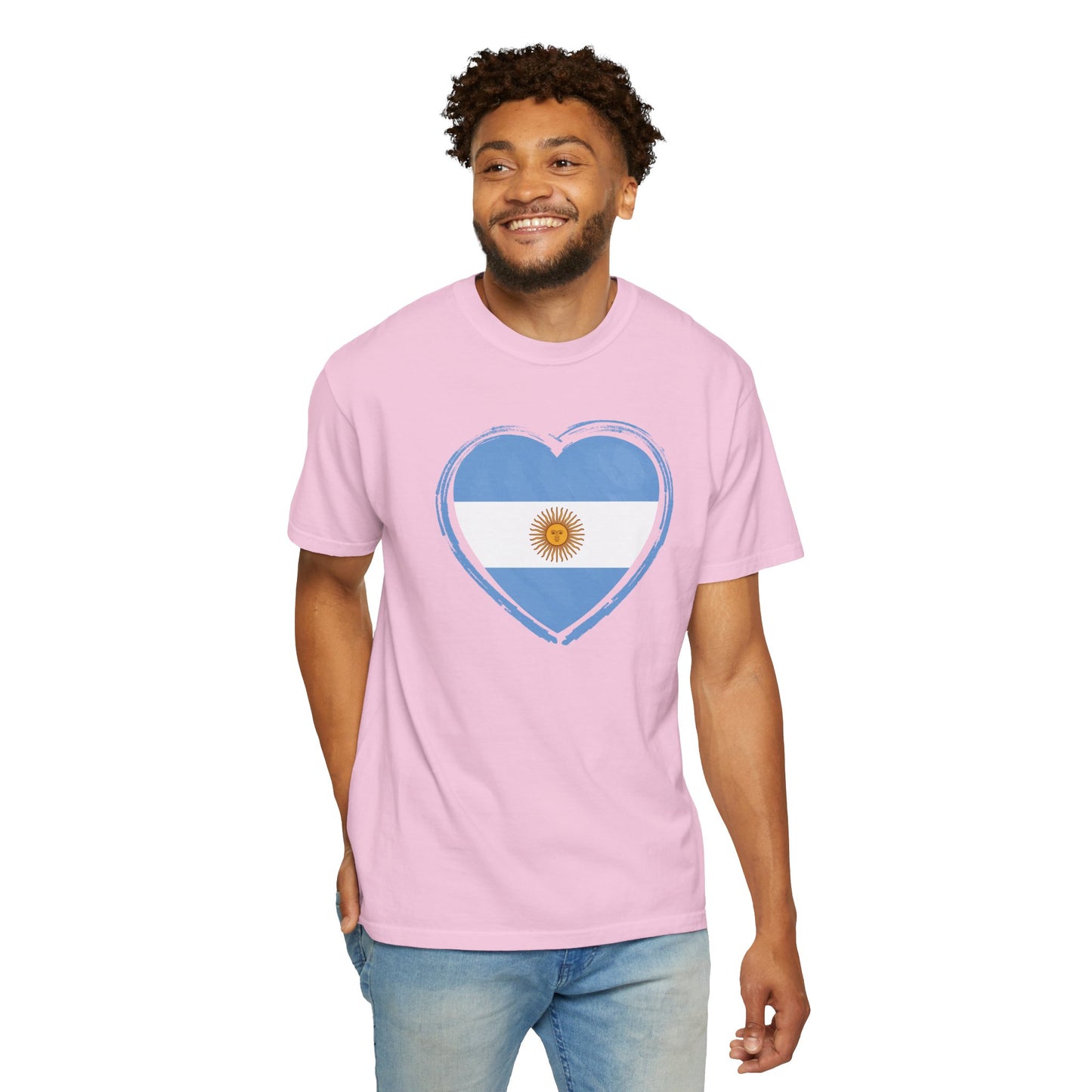 Corazon de Argentina Remera