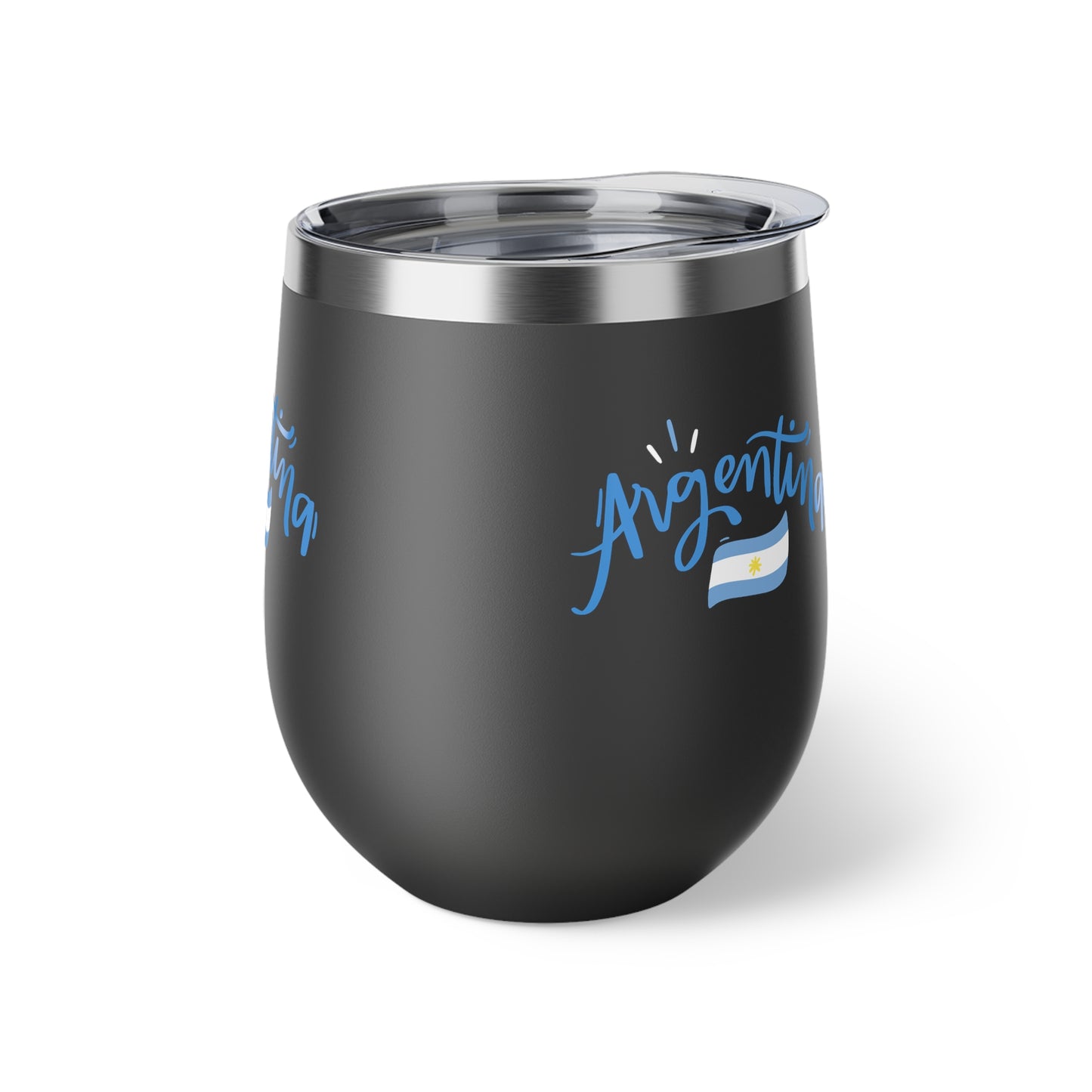 Argentina Bandera Copper Vacuum Insulated Cup, 12oz