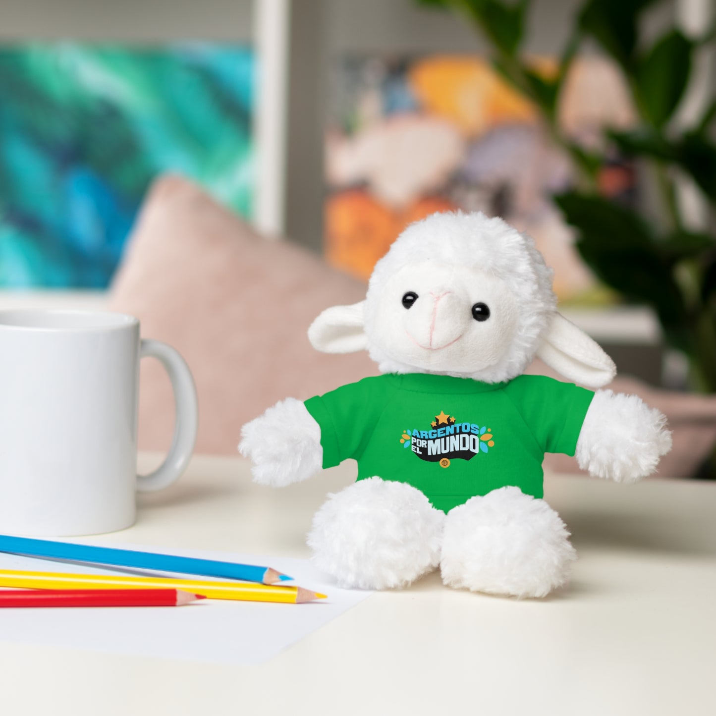 Argentos Por El Mundo Stuffed Animals with Tee