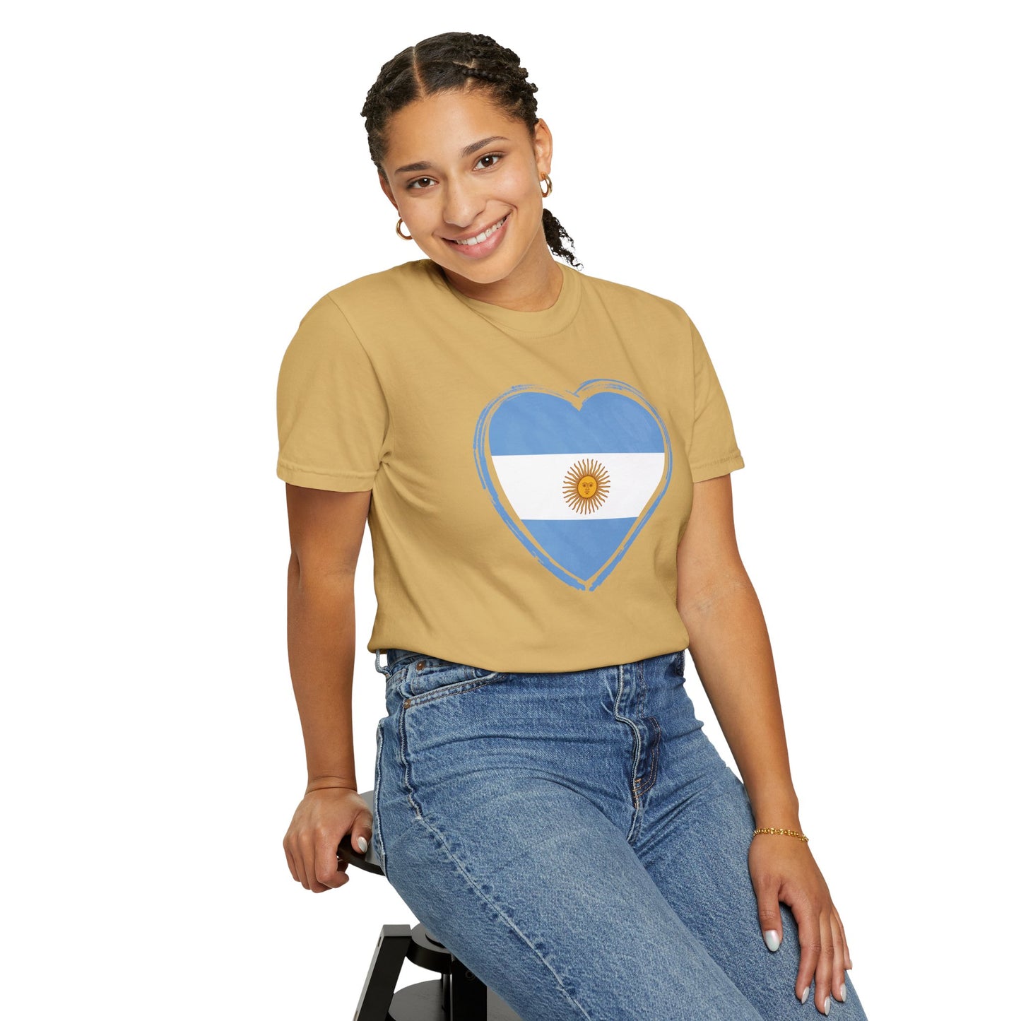 Corazon de Argentina Remera