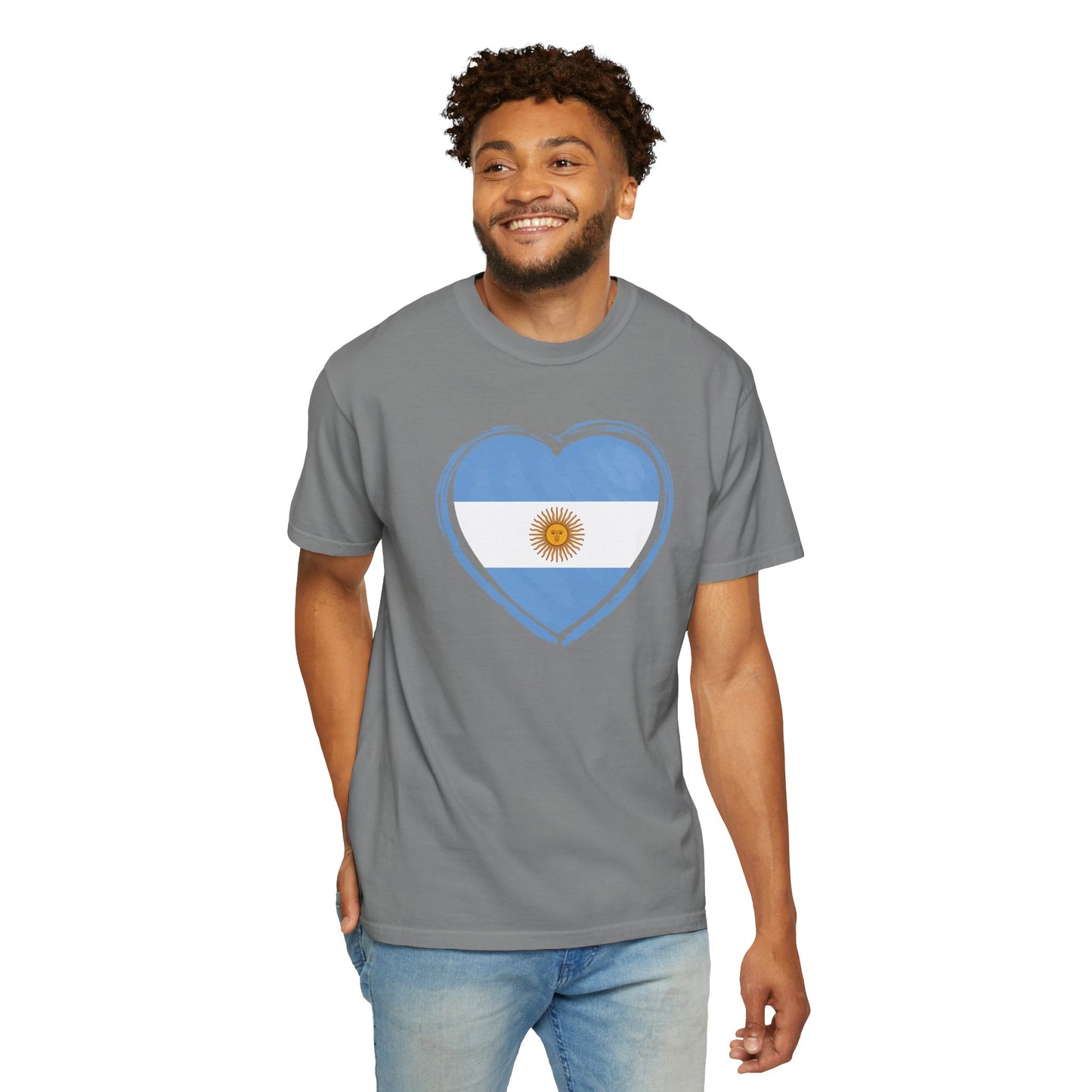 Corazon de Argentina Remera