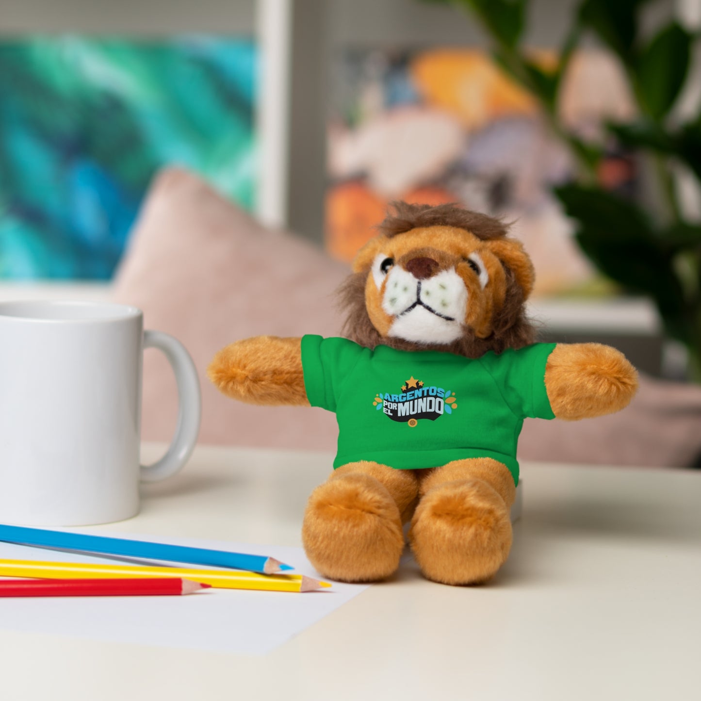 Argentos Por El Mundo Stuffed Animals with Tee