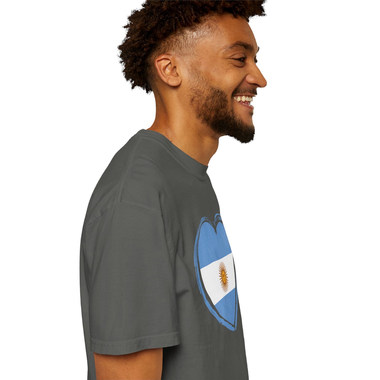 Corazon de Argentina Remera