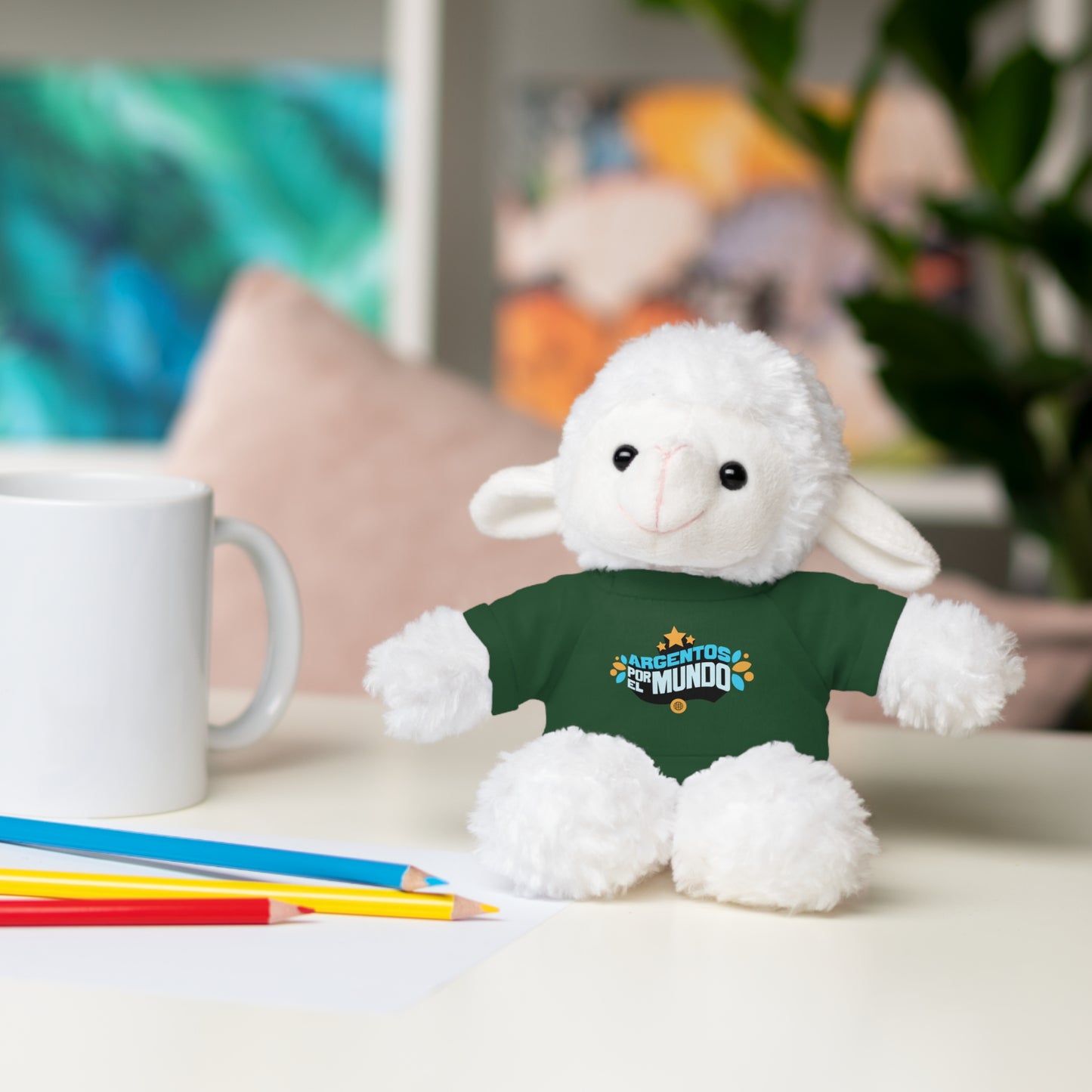 Argentos Por El Mundo Stuffed Animals with Tee