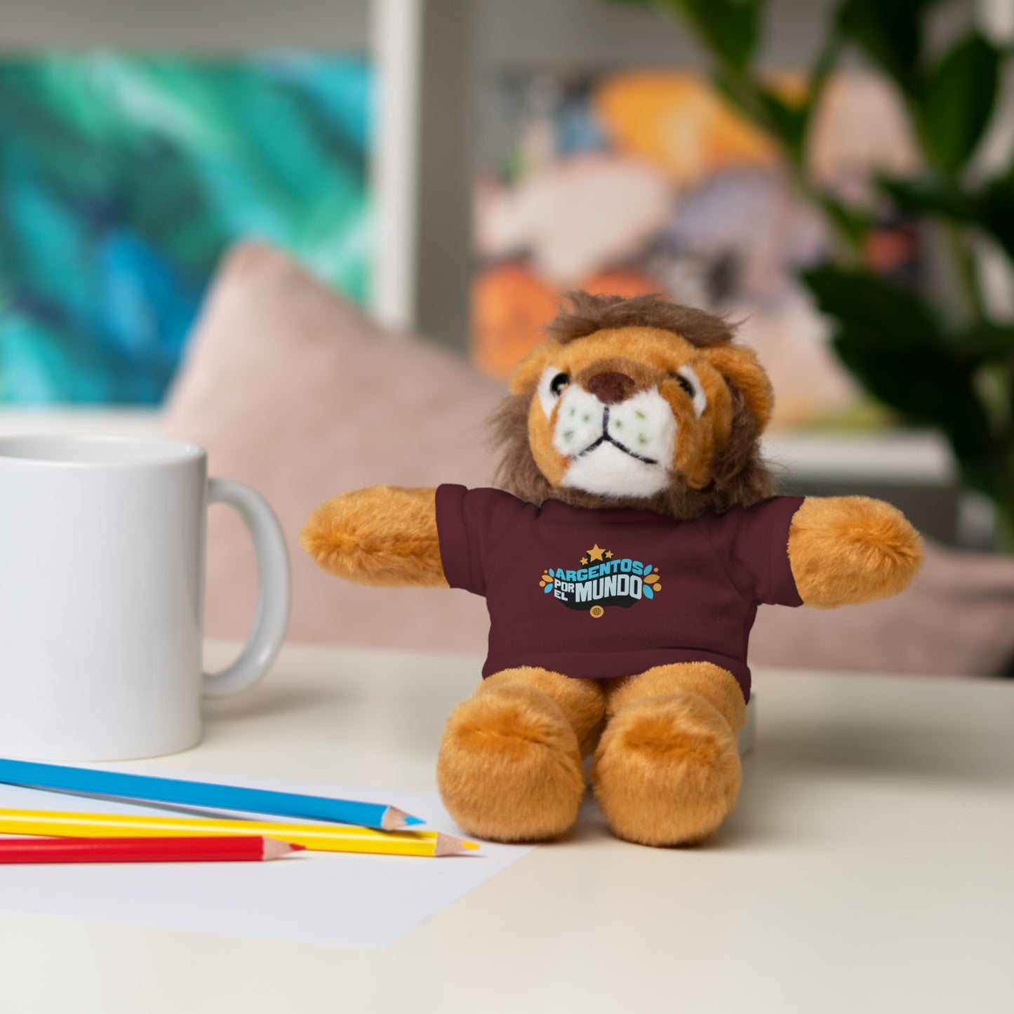 Argentos Por El Mundo Stuffed Animals with Tee