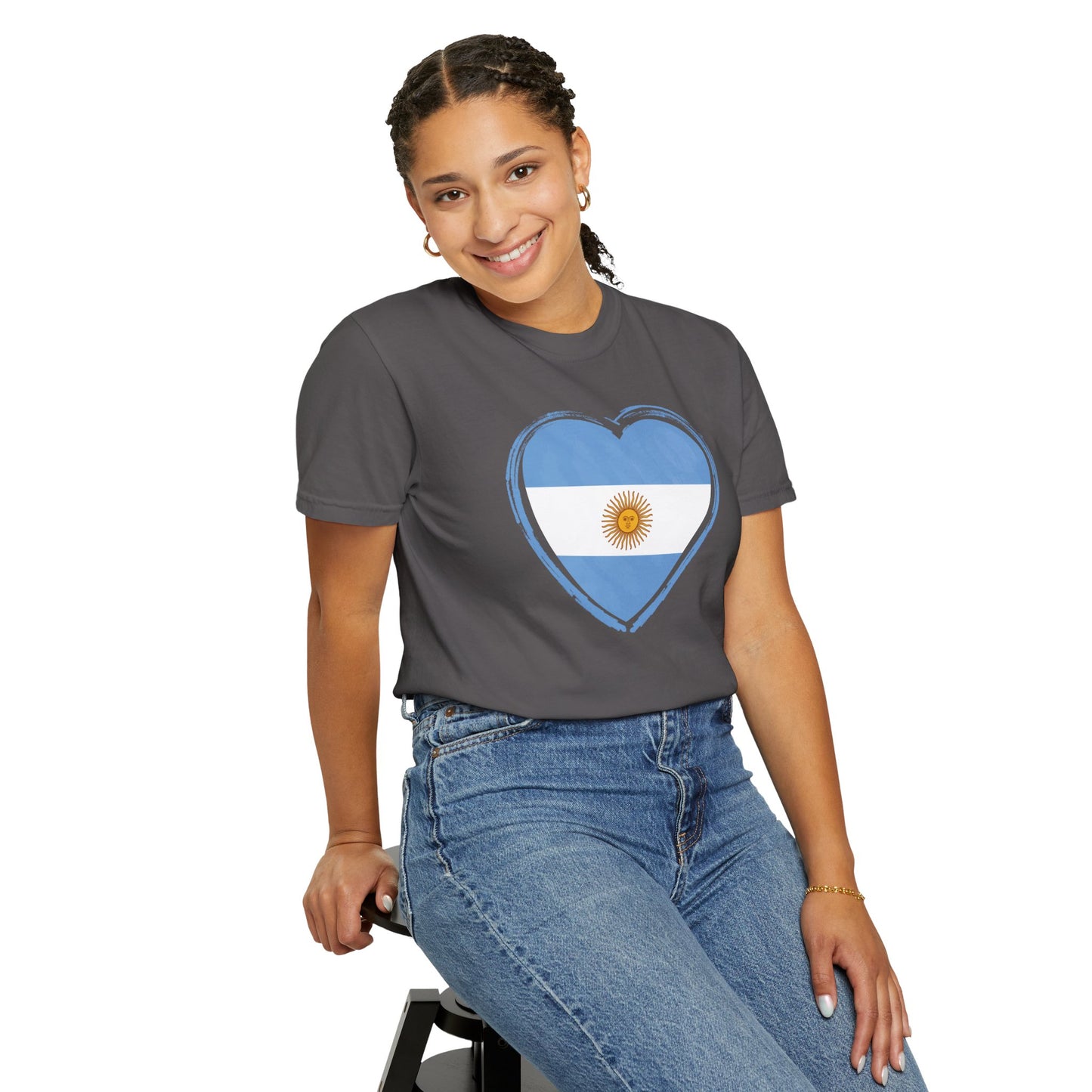 Corazon de Argentina Remera