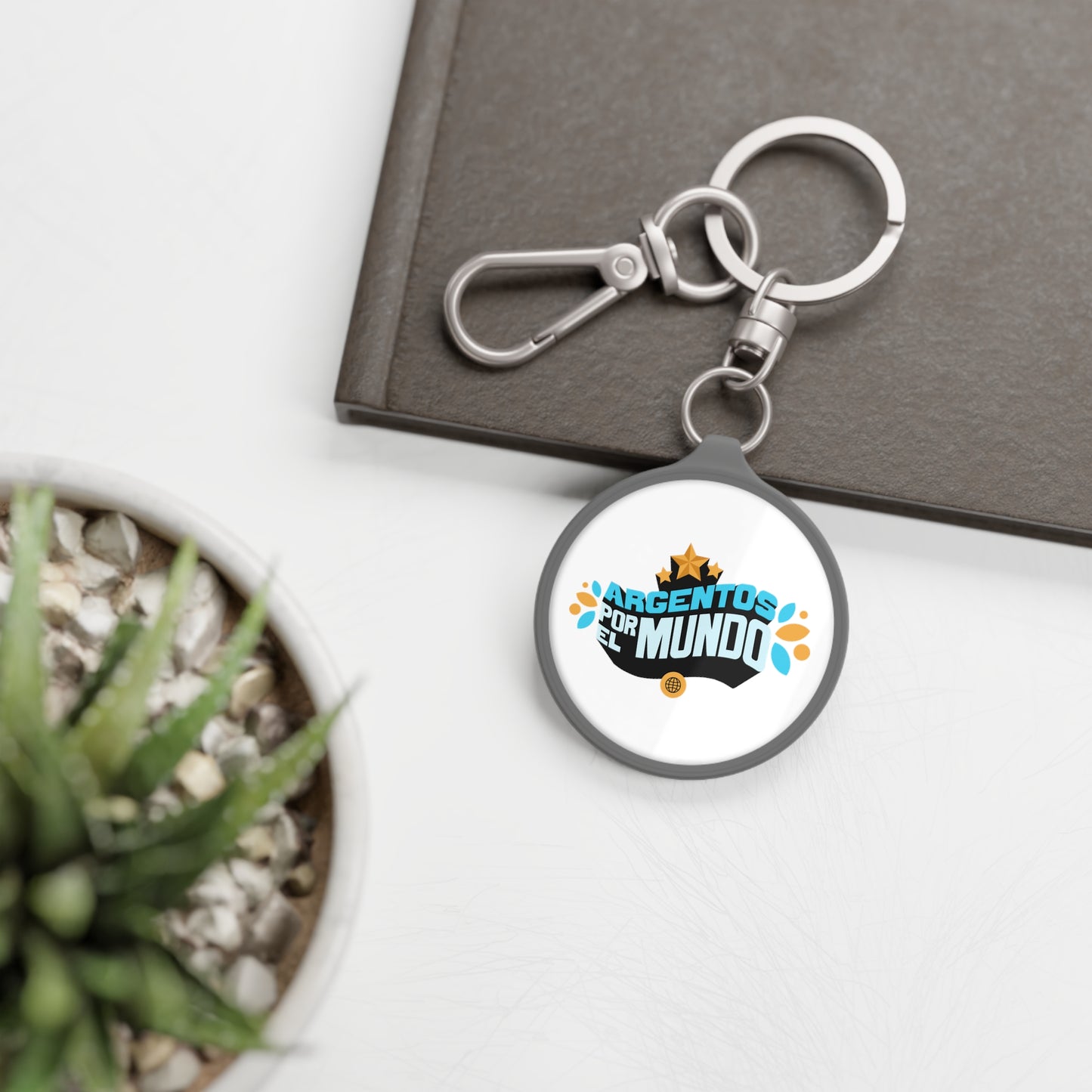 Argentos Por El Mundo Keyring Tag