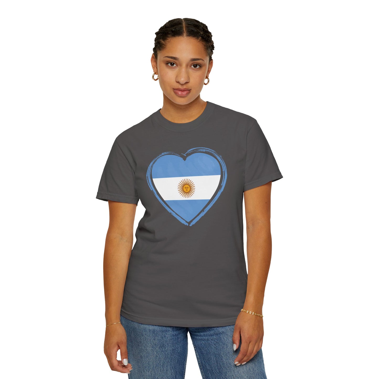 Corazon de Argentina Remera