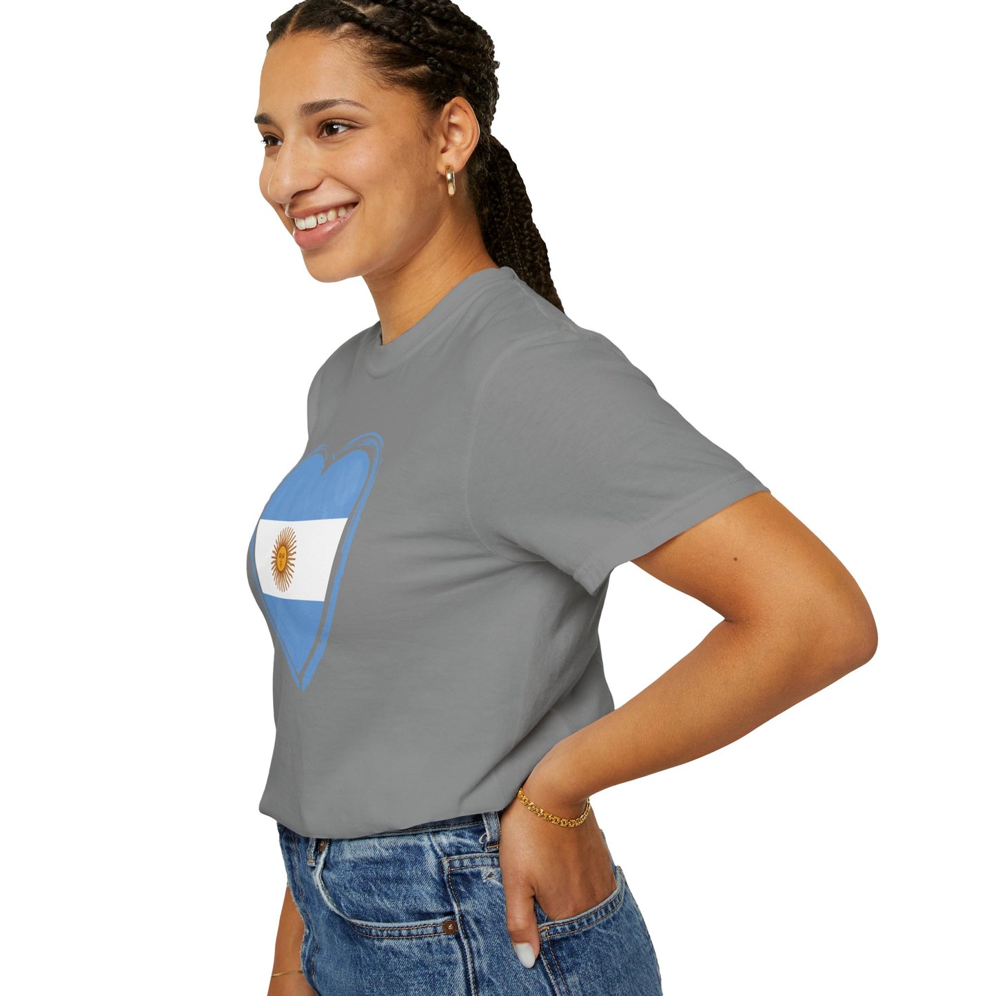 Corazon de Argentina Remera